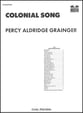 Colonial Song Concert Band sheet music cover